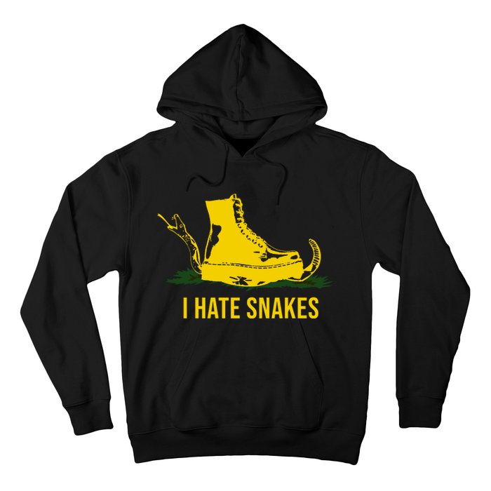 I Hate Snakes Don't Thread On Me Flag Hoodie