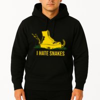 I Hate Snakes Don't Thread On Me Flag Hoodie