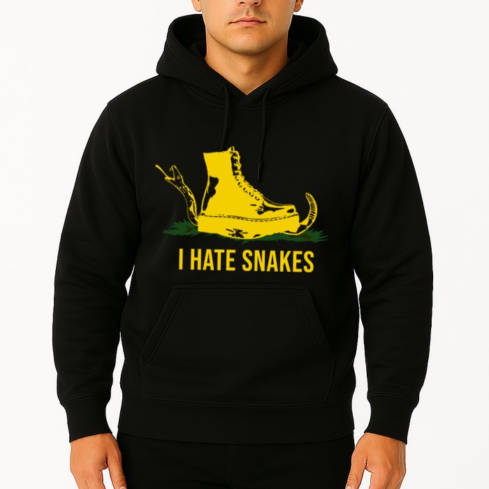 I Hate Snakes Don't Thread On Me Flag Hoodie