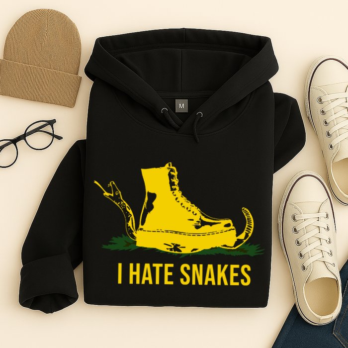 I Hate Snakes Don't Thread On Me Flag Hoodie
