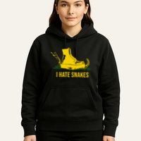 I Hate Snakes Don't Thread On Me Flag Hoodie