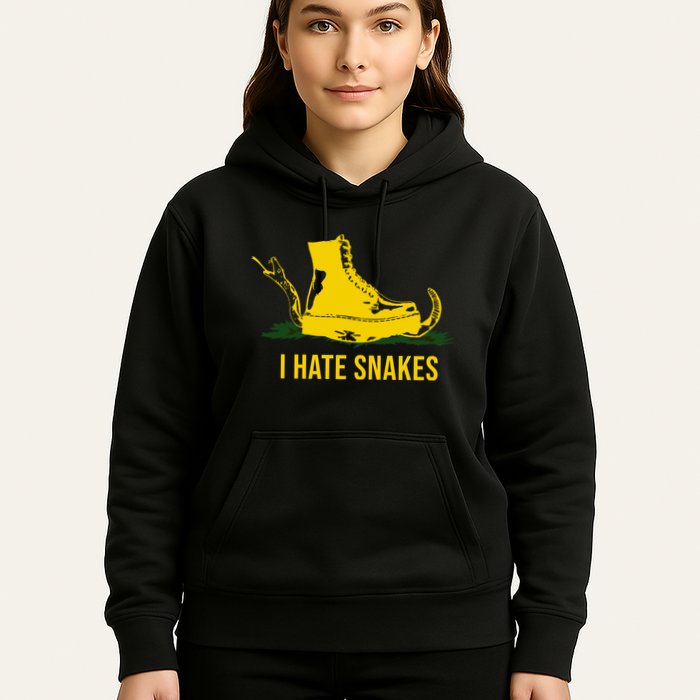 I Hate Snakes Don't Thread On Me Flag Hoodie