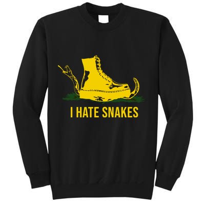 I Hate Snakes Don't Thread On Me Flag Sweatshirt
