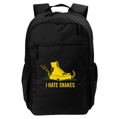 I Hate Snakes Don't Thread On Me Flag Daily Commute Backpack