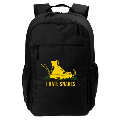 I Hate Snakes Don't Thread On Me Flag Daily Commute Backpack