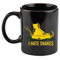 I Hate Snakes Don't Thread On Me Flag 11oz C Handle Ceramic Mug