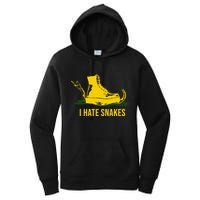 I Hate Snakes Don't Thread On Me Flag Women's Pullover Hoodie