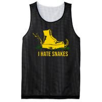 I Hate Snakes Don't Thread On Me Flag Mesh Reversible Basketball Jersey Tank