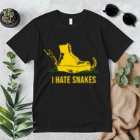 I Hate Snakes Don't Thread On Me Flag Premium T-Shirt