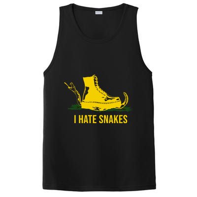 I Hate Snakes Don't Thread On Me Flag PosiCharge Competitor Tank