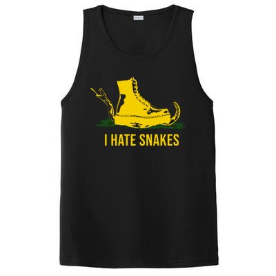 I Hate Snakes Don't Thread On Me Flag PosiCharge Competitor Tank