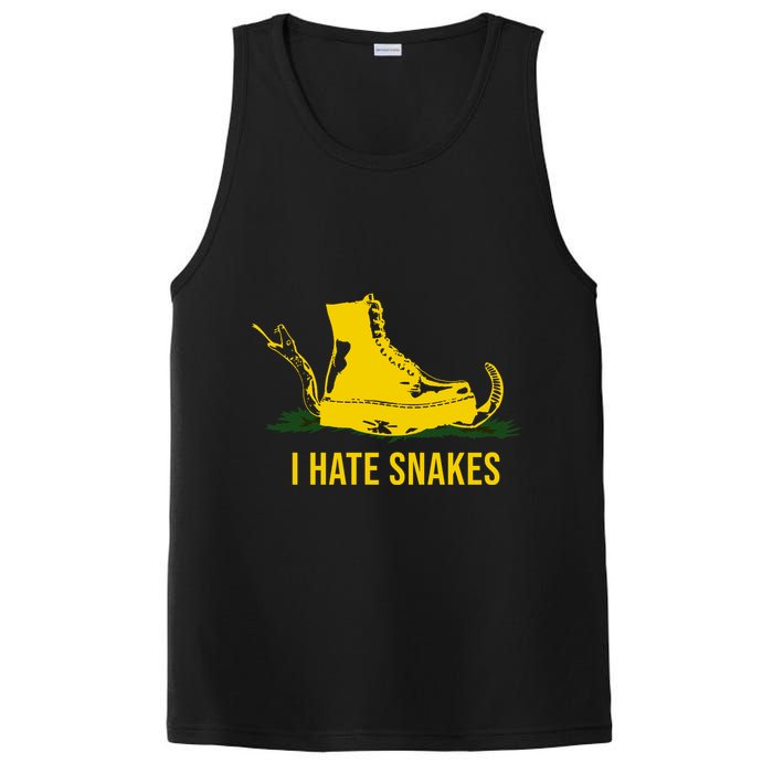 I Hate Snakes Don't Thread On Me Flag PosiCharge Competitor Tank