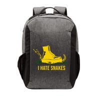 I Hate Snakes Don't Thread On Me Flag Vector Backpack