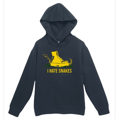 I Hate Snakes Don't Thread On Me Flag Urban Pullover Hoodie