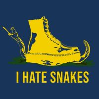 I Hate Snakes Don't Thread On Me Flag Infant Baby Jersey Bodysuit