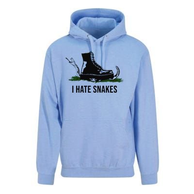 I Hate Snakes Don't Thread On Me Flag Unisex Surf Hoodie