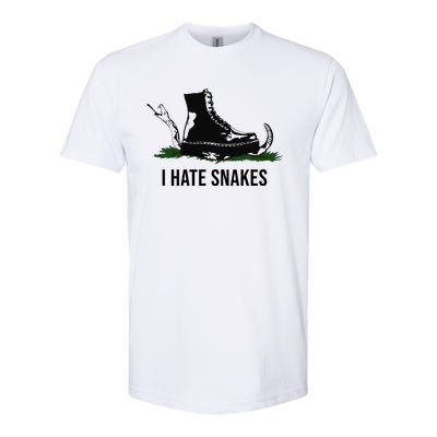 I Hate Snakes Don't Thread On Me Flag Softstyle CVC T-Shirt