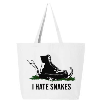 I Hate Snakes Don't Thread On Me Flag 25L Jumbo Tote