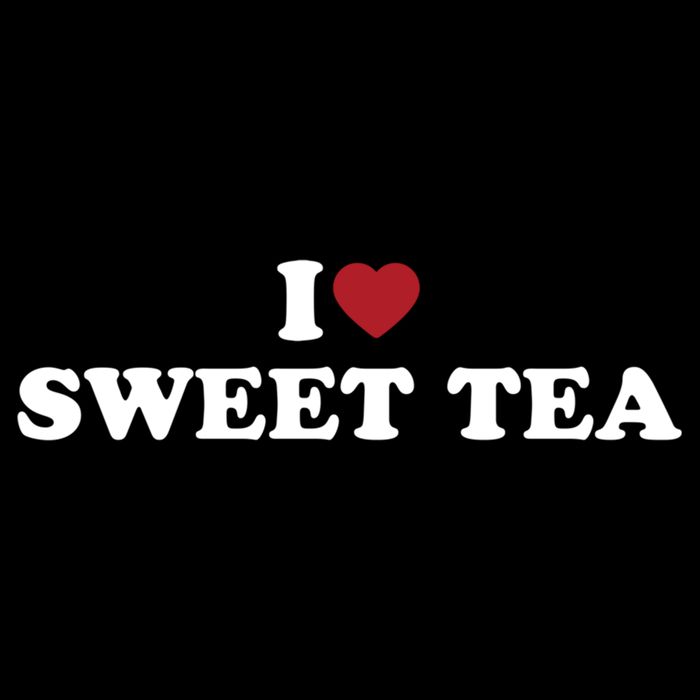 I Heart Sweet Tea Gift Cooling Performance Crew T-Shirt