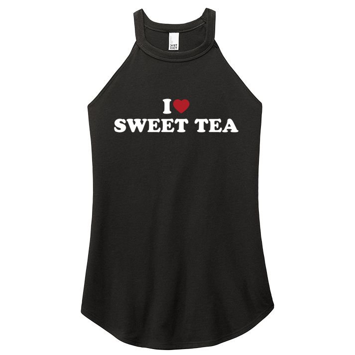 I Heart Sweet Tea Gift Women's Perfect Tri Rocker Tank