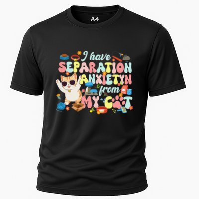 I Have Separation Anxiety From My Cat Pet Lover Performance Shirt
