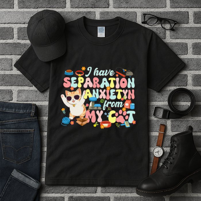 I Have Separation Anxiety From My Cat Pet Lover Tall T-Shirt