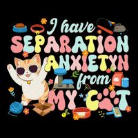 I Have Separation Anxiety From My Cat Pet Lover Short Acrylic Beanie