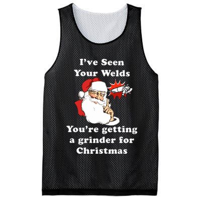 I Have Seen Your Welds You Are Getting A Grinder For Christmas Mesh Reversible Basketball Jersey Tank