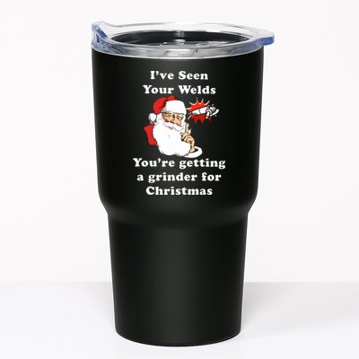 I Have Seen Your Welds You Are Getting A Grinder For Christmas Tumbler