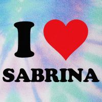 I Heart Sabrina First Name I Love Personalized Stuff Legacy Tie Dye Trucker Hat