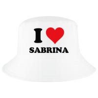 I Heart Sabrina First Name I Love Personalized Stuff Cool Comfort Performance Bucket Hat