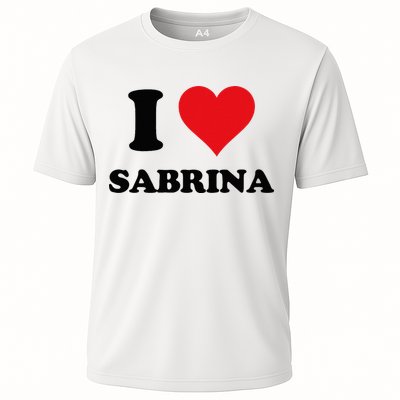 I Heart Sabrina First Name I Love Personalized Stuff Performance Shirt