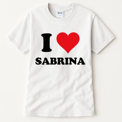 I Heart Sabrina First Name I Love Personalized Stuff Tall T-Shirt