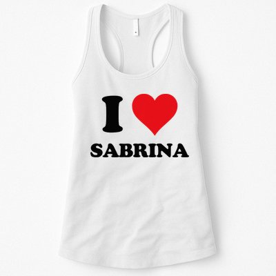 I Heart Sabrina First Name I Love Personalized Stuff Womens Tank Top