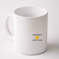 I Have Stability Ability To Stab Funny Cute Duck Funny Mug