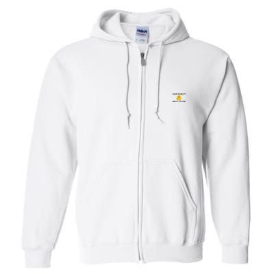 I Have Stability Ability To Stab Funny Cute Duck Funny Full Zip Hoodie