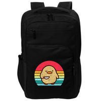 I Have Stability Ability To Stab Meme Funny Duck Retro Impact Tech Backpack