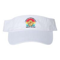 I Have Stability Ability To Stab Meme Funny Duck Retro Visor