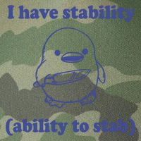I Have Stability Ability To Stab Funny Legacy Tie Dye Trucker Hat