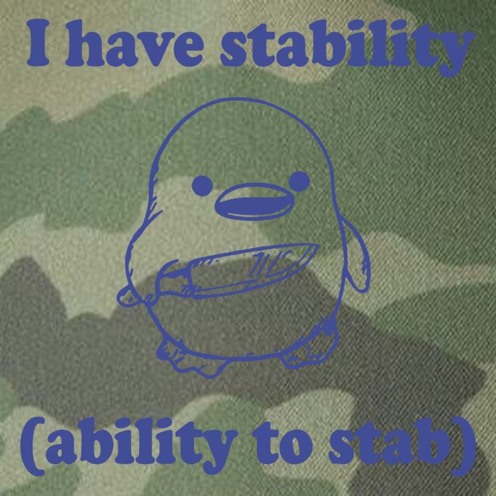 I Have Stability Ability To Stab Funny Legacy Tie Dye Trucker Hat
