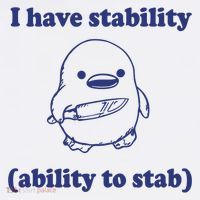 I Have Stability Ability To Stab Funny Tall T-Shirt