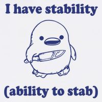 I Have Stability Ability To Stab Funny Adult Drive Performance Visor