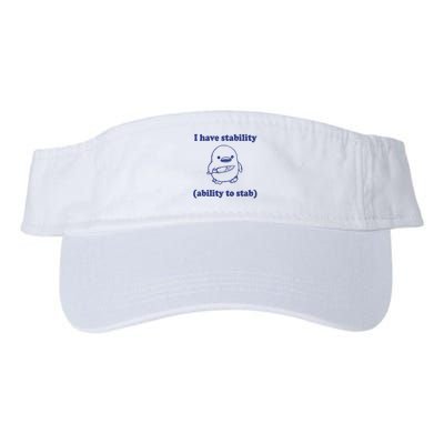 I Have Stability Ability To Stab Funny Visor