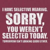 I Have Selective Hearing 16oz Travel Tumbler