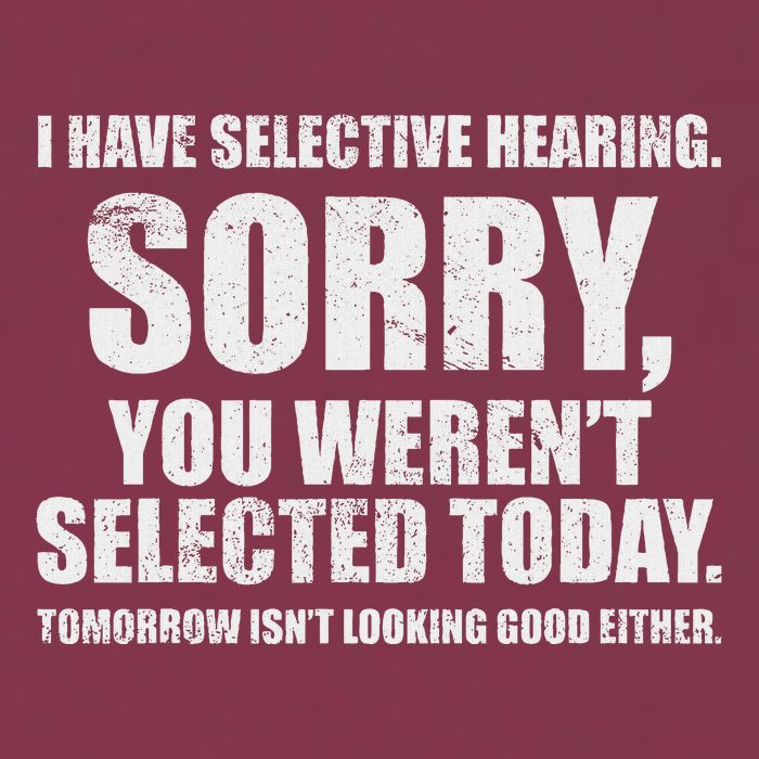I Have Selective Hearing 16oz Travel Tumbler