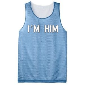 I’M Him School Pride Cute Gag Funny Fan Mesh Reversible Basketball Jersey Tank