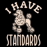 I Have Standards Poodle Standard Poodle 16 in Basic Backpack