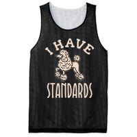 I Have Standards Poodle Standard Poodle Mesh Reversible Basketball Jersey Tank