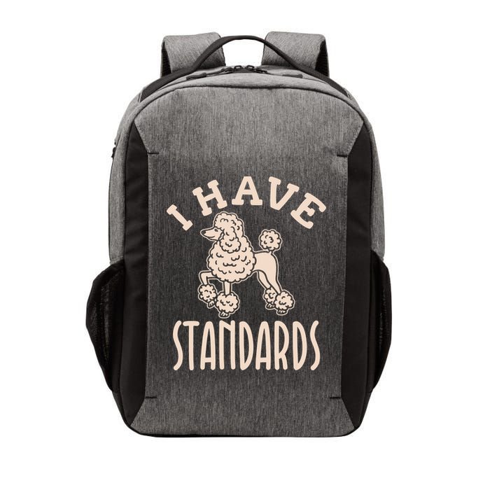 I Have Standards Poodle Standard Poodle Vector Backpack
