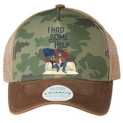 I Had Some Help Malone Post Legacy Tie Dye Trucker Hat
